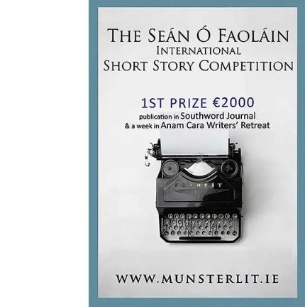 فراخوان رقابت بین المللی داستان کوتاه The Seán Ó Faoláin ۲۰۲۲
